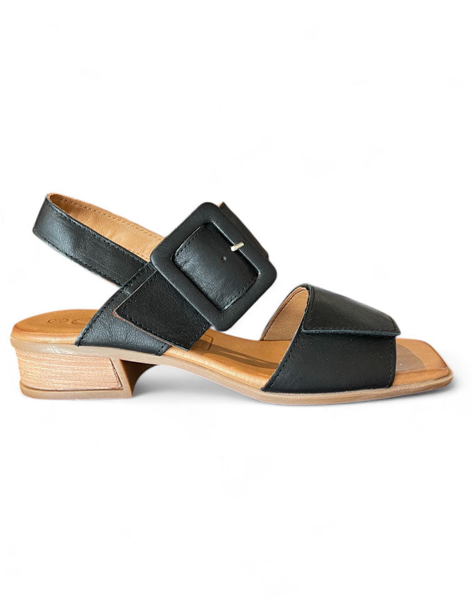 Polina Sandals Black Leather