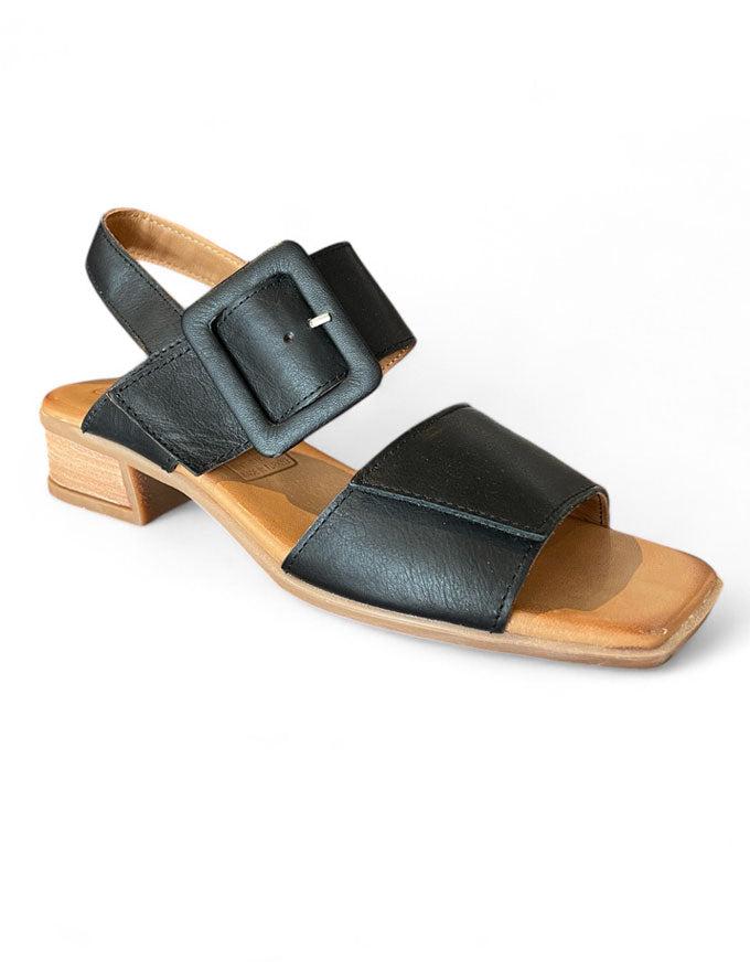 Polina Sandals Black Leather