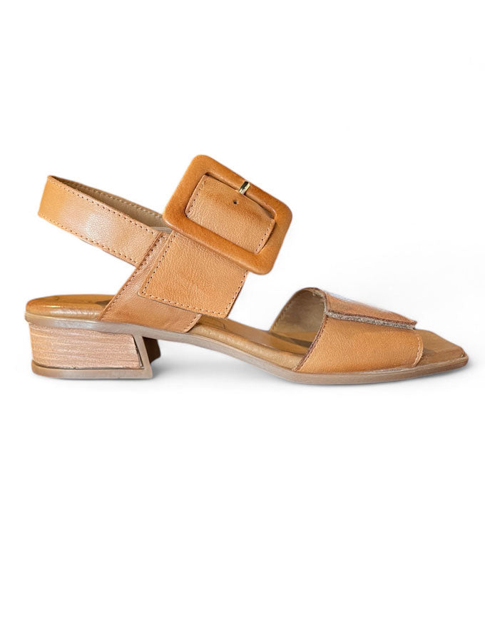 Polina Sandals Tan Leather