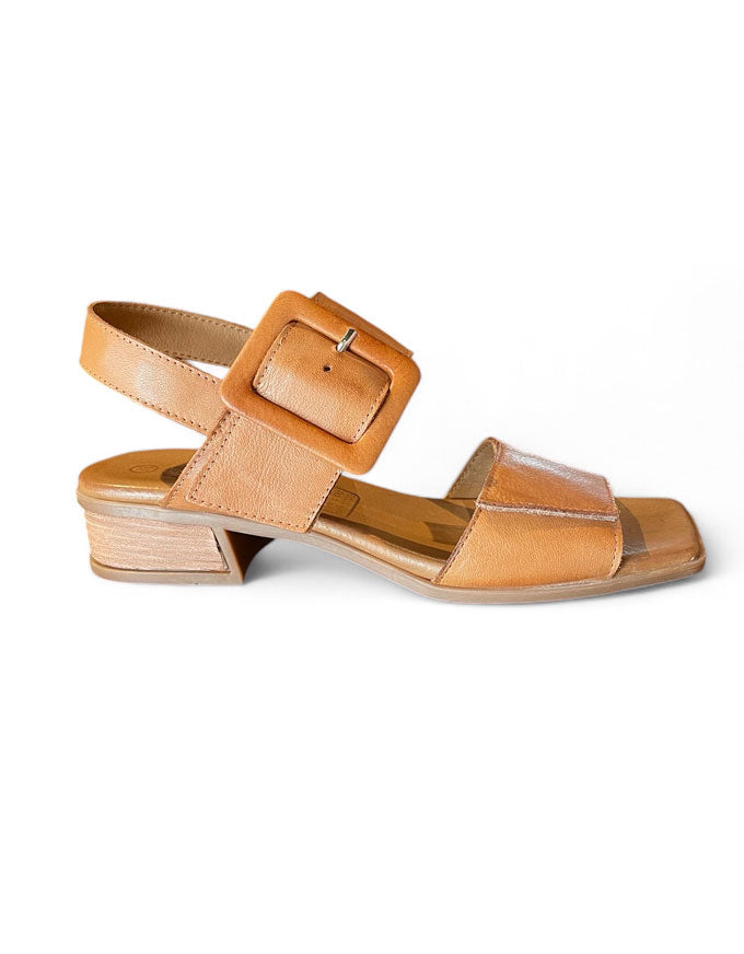 Polina Sandals Tan Leather