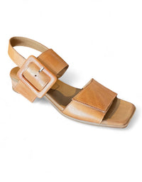 Polina Sandals Tan Leather