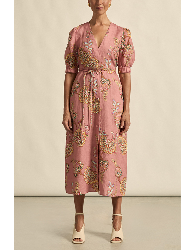Portrait Dress Kgari Bloom