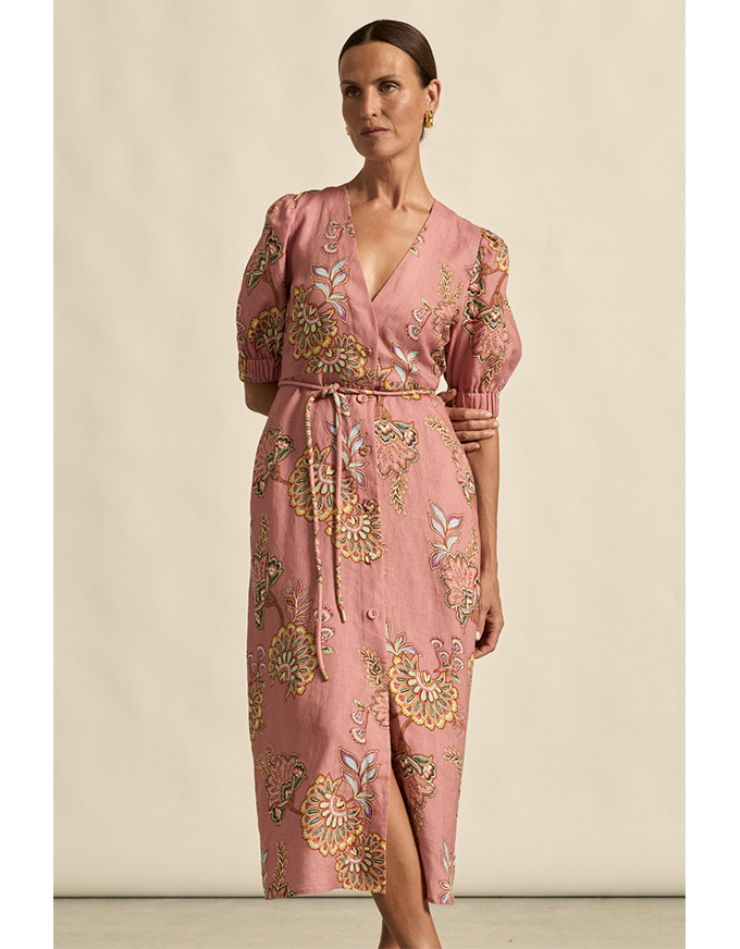 Portrait Dress Kgari Bloom