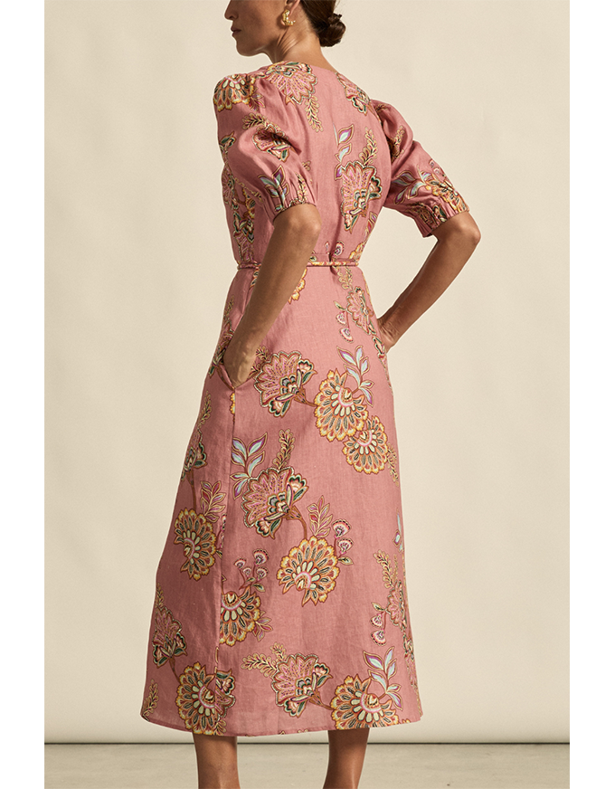 Portrait Dress Kgari Bloom