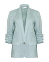 Prevail Jacket Aquamarine Linen