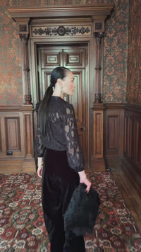 Salome Blouse - Black