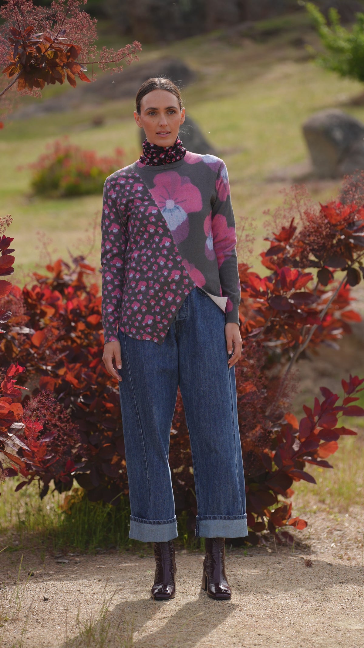 Puzzle Jumper Violets