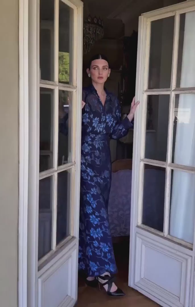 Eliza Skirt Navy Blue