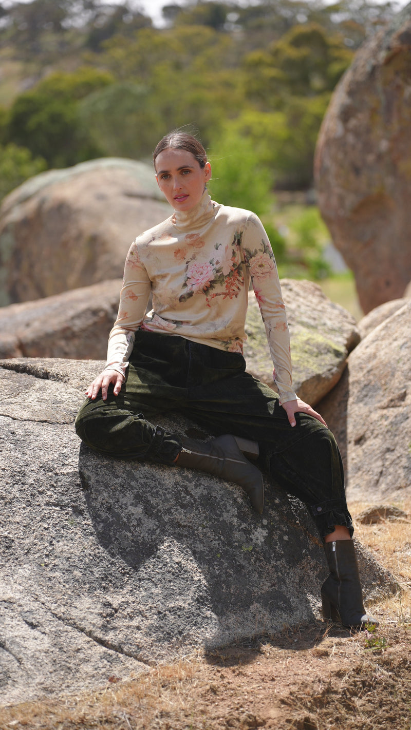 Humpty Oriental Garden L/S Top