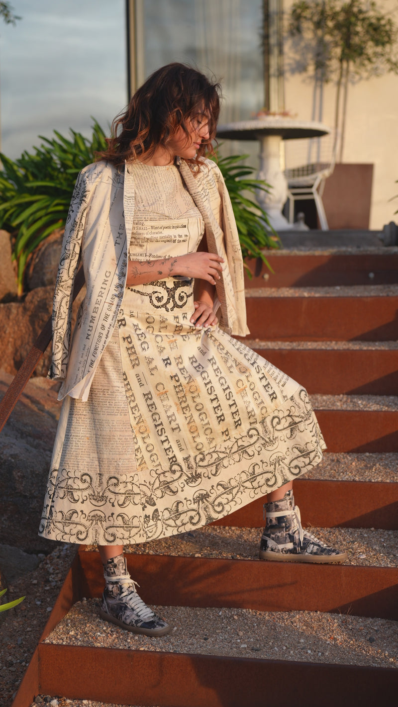 Splice Phrenology Silk Frill Jacket