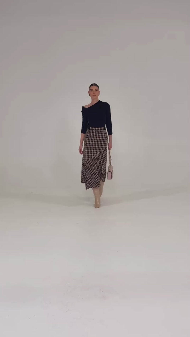 Melissa Top Black - Australian Made