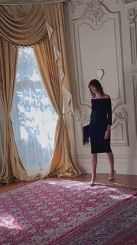 Melissa Dress Black - Australian Made