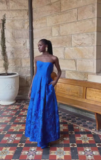 Pialle Gown Sapphire
