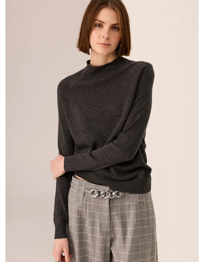 Quinn Essential Knit Charcoal