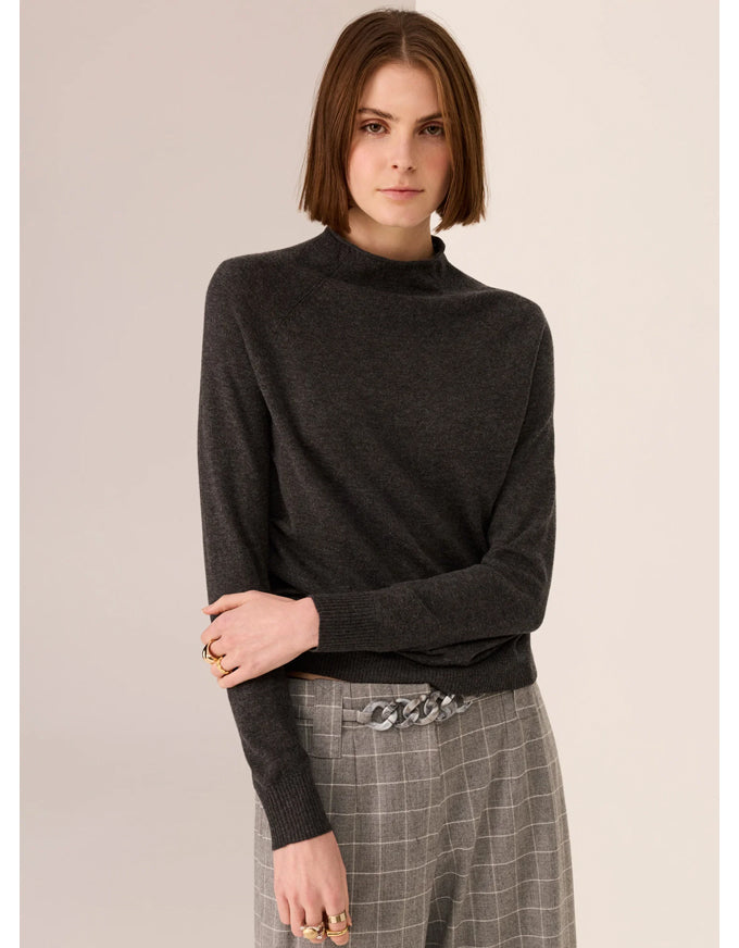 Quinn Essential Knit Charcoal