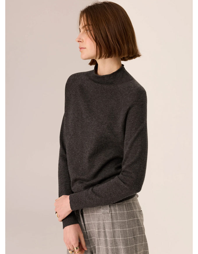Quinn Essential Knit Charcoal