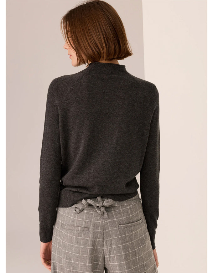 Quinn Essential Knit Charcoal