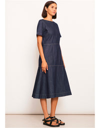 Raydel Denim Dress Dark Denim