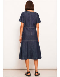 Raydel Denim Dress Dark Denim