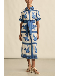 Roam Dress Azure Collage