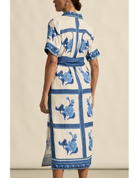 Roam Dress Azure Collage