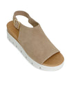 Roxanne Sandals Taupe Suede