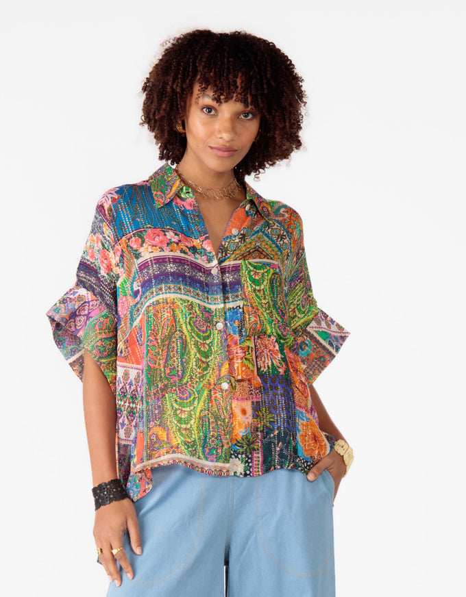 Basilica Kaftan Shirt Multi