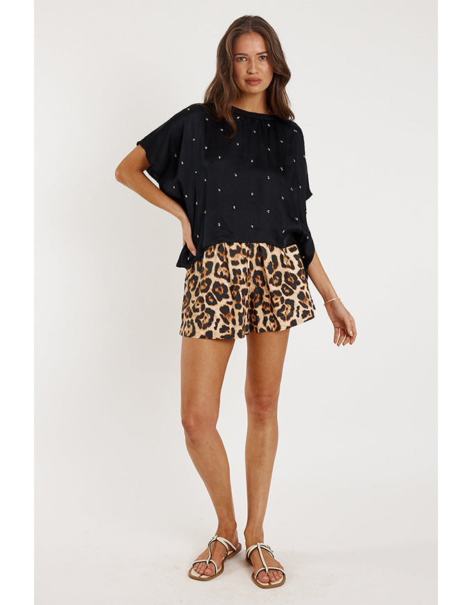 Wild Short Leopard Print