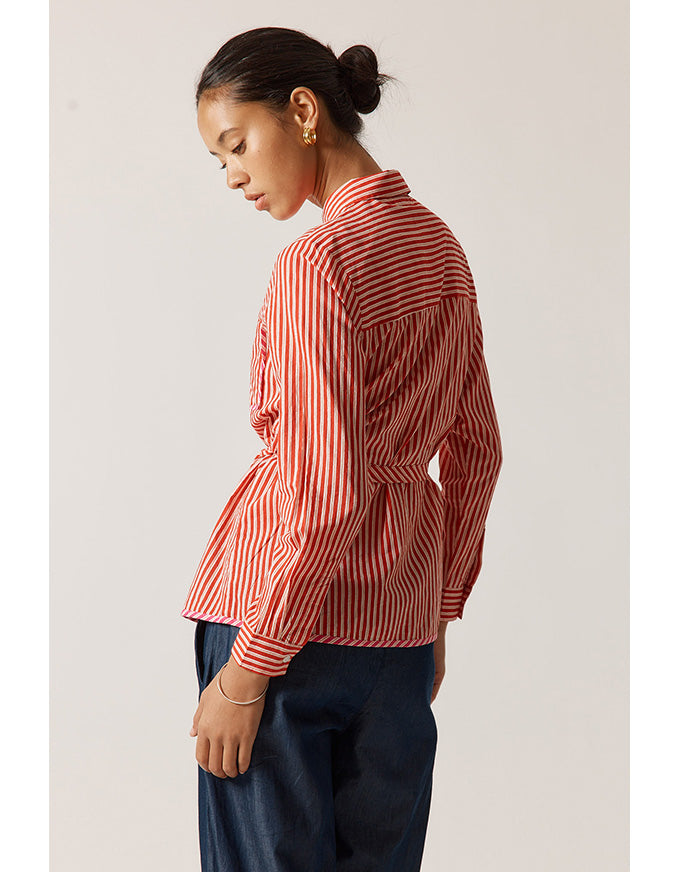 Countryside Rose Top Red