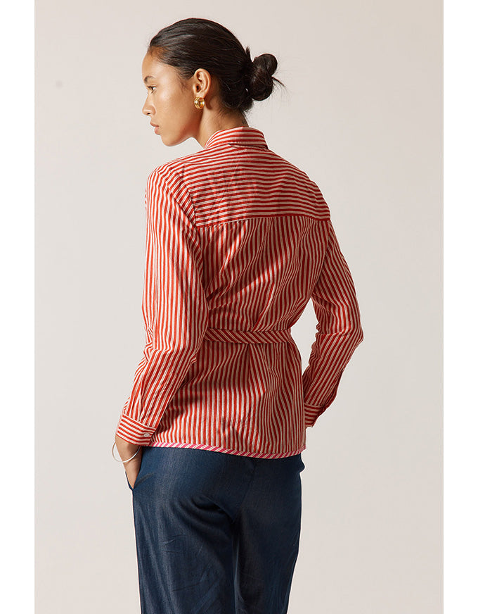 Countryside Rose Top Red