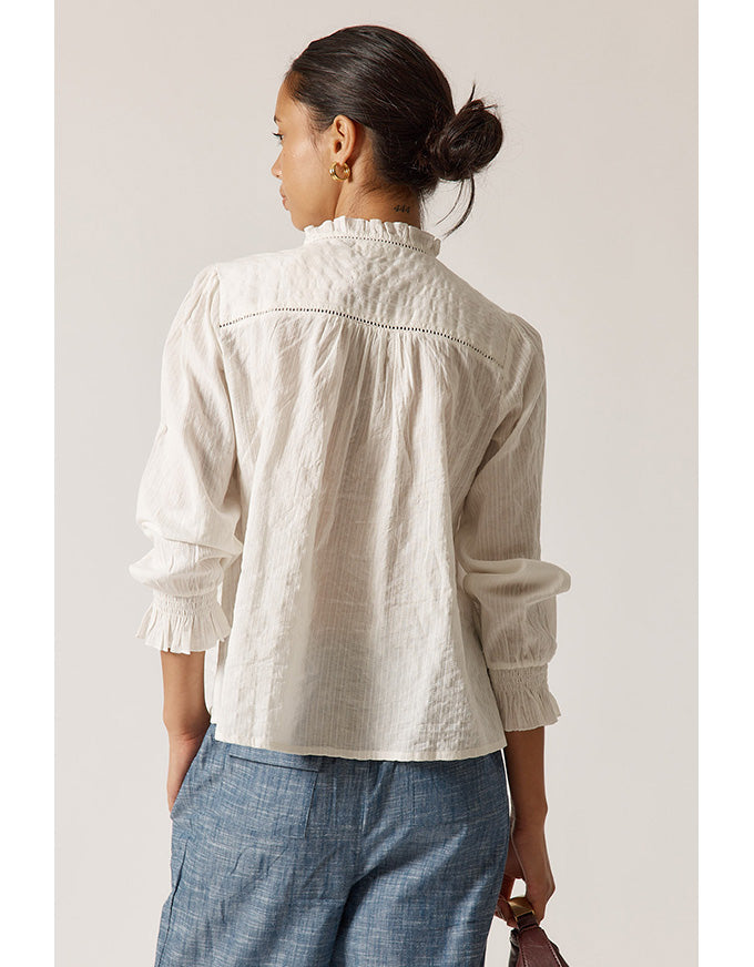 Rubyyaya Daybreak Shirt in White