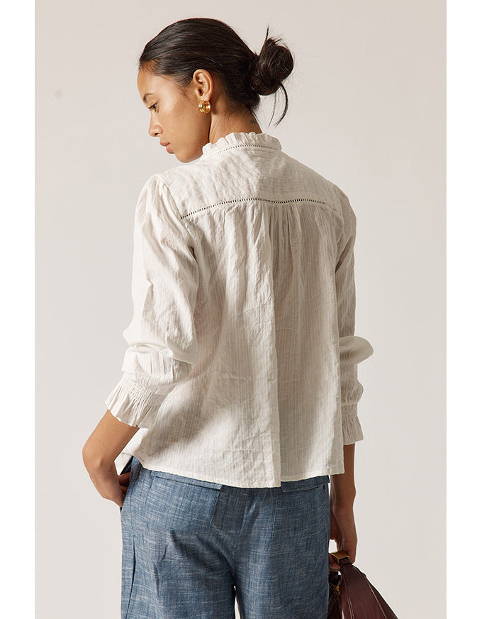 Rubyyaya Daybreak Shirt in White