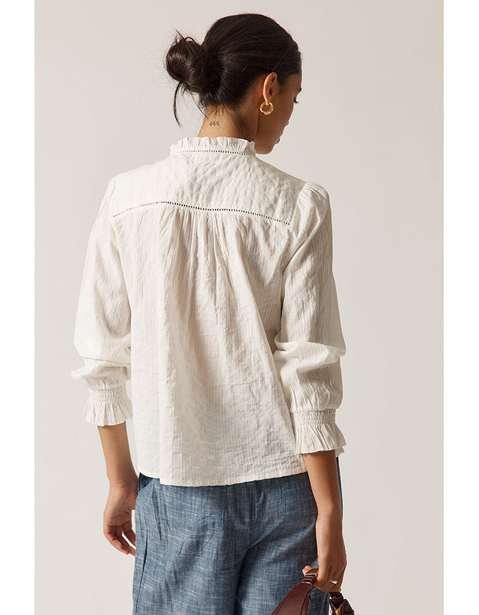Rubyyaya Daybreak Shirt in White