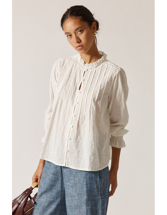Rubyyaya Daybreak Shirt in White
