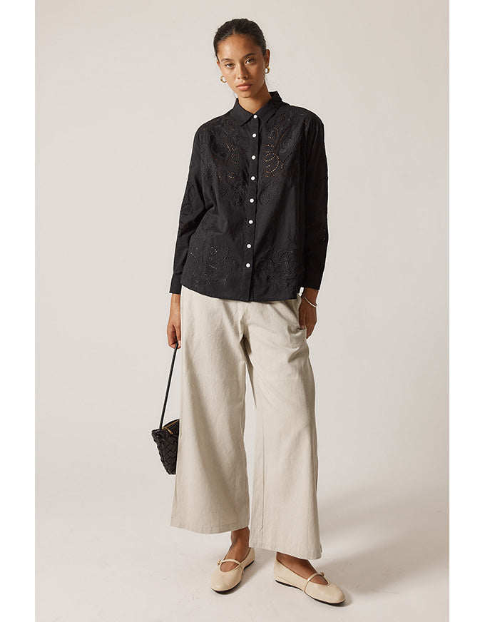 Driftwood Shirt Black