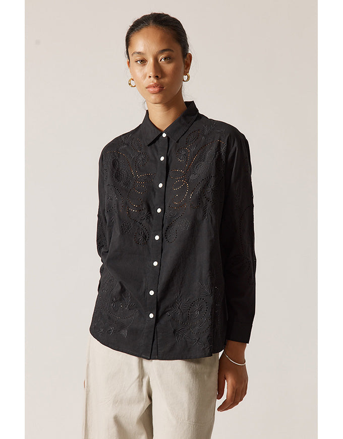 Driftwood Shirt Black