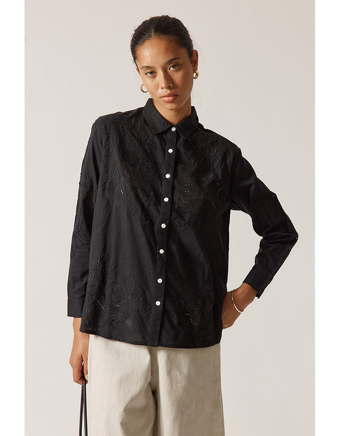 Driftwood Shirt Black