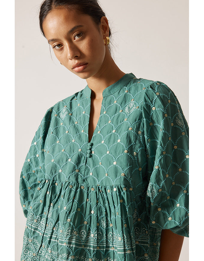 Locket of Love Top Sage