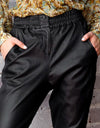 Rundle Pant Black Leather