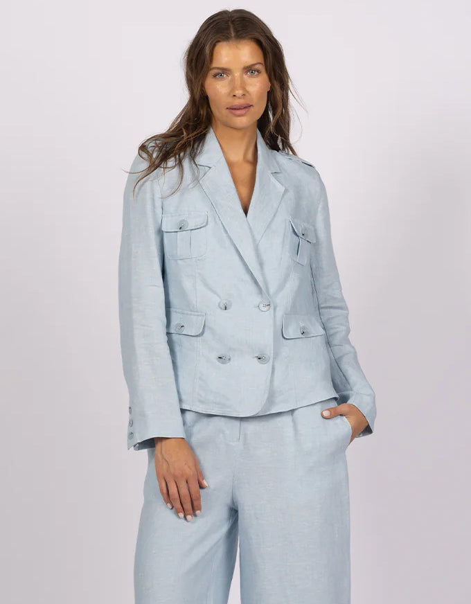 Safari Jacket Sky Blue