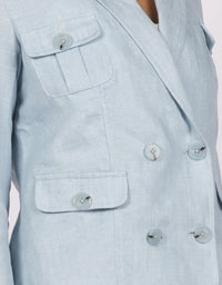 Safari Jacket Sky Blue