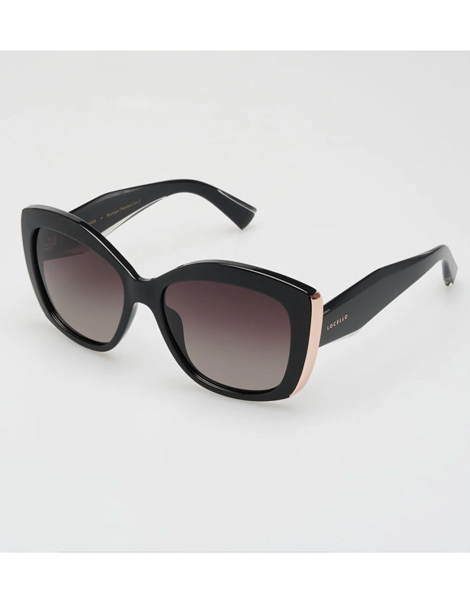 Samara Sunglasses Black Brown
