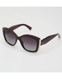 Samara Sunglasses Ruby Red Smoke