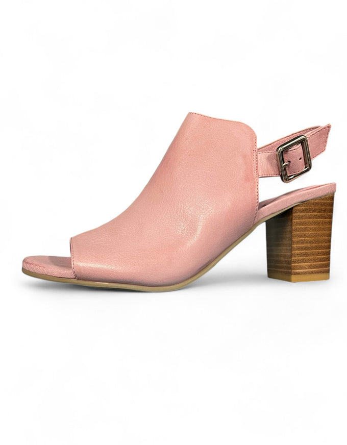 Sauda Heels New Pink Leather