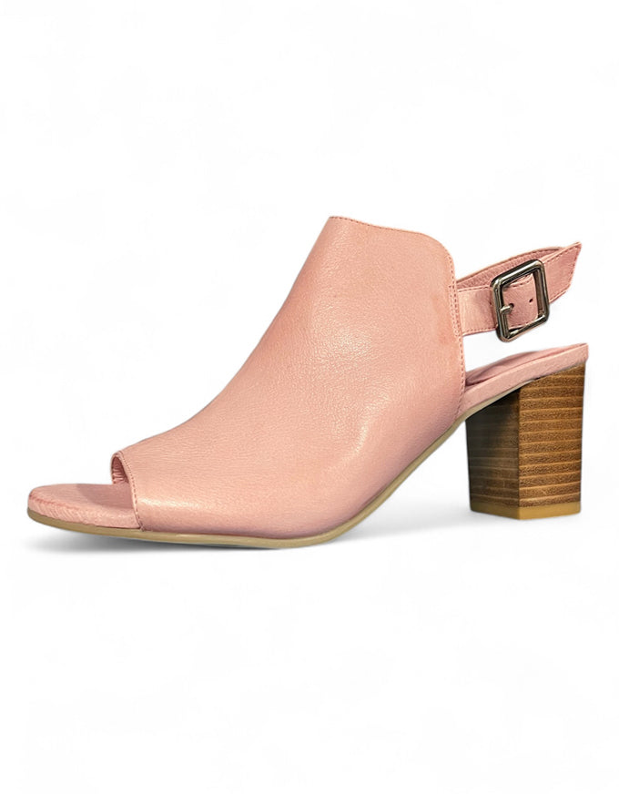 Sauda Heels New Pink Leather