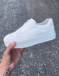Shia Sneakers White Small Cut Leather