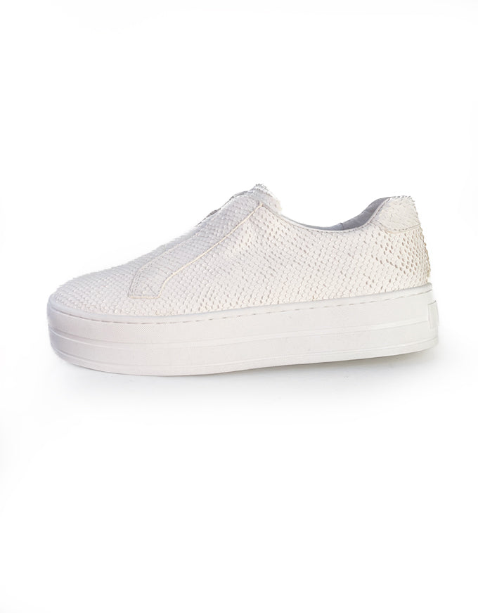 Shia Sneakers White Small Cut Leather