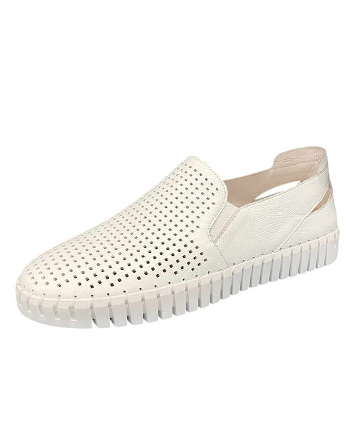 Howie Sneaker White Leather