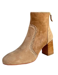 Solina Fawn Suede Ankle Boots