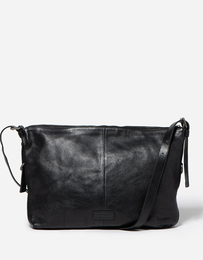 Vaucluse Leather Handbag Black